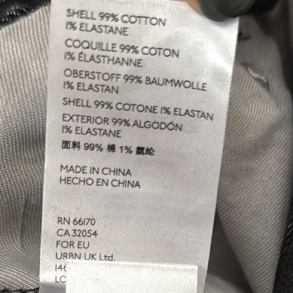 ANTHROPOLOGIE PILCRO HIGH-RISE SLIM EMBELLISHED JEANS SIZE 28 BLACK - Picture 8 of 8